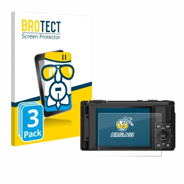 Parte frontale di una confezione del prodotto con il logo del marchio BROTECT. Accanto è raffigurato il dispositivo Yashica Ci