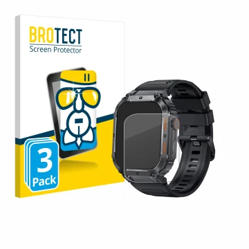 Parte frontale di una confezione del prodotto con il logo del marchio BROTECT. Accanto è raffigurato il dispositivo bedee Smar