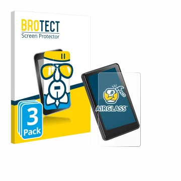 Parte frontale di una confezione del prodotto con il logo del marchio BROTECT. Accanto è raffigurato il dispositivo Bafang C02