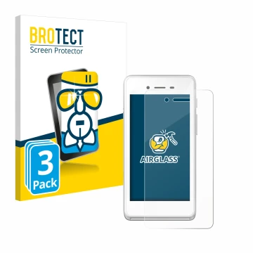 Parte frontale di una confezione del prodotto con il logo del marchio BROTECT. Accanto è raffigurato il dispositivo Pax A50 wa