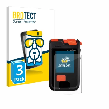 Parte frontale di una confezione del prodotto con il logo del marchio BROTECT. Accanto è raffigurato il dispositivo Mammut Bar