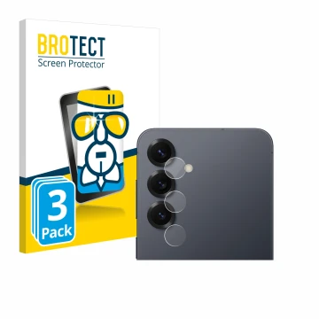 Parte frontale di una confezione del prodotto con il logo del marchio BROTECT. Accanto è raffigurato il dispositivo Samsung Ga
