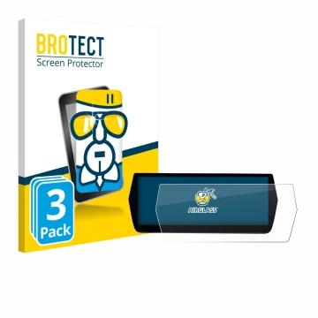 Parte frontale di una confezione del prodotto con il logo del marchio BROTECT. Accanto è raffigurato il dispositivo MG ZS Hybr