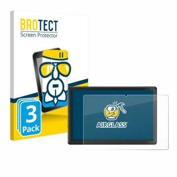 Parte frontale di una confezione del prodotto con il logo del marchio BROTECT. Accanto è raffigurato il dispositivo SGIN T10 P