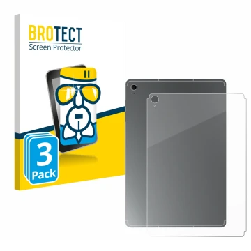 Parte frontale di una confezione del prodotto con il logo del marchio BROTECT. Accanto è raffigurato il dispositivo Samsung Ga