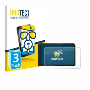 Parte frontale di una confezione del prodotto con il logo del marchio BROTECT. Accanto è raffigurato il dispositivo CARabc DB6