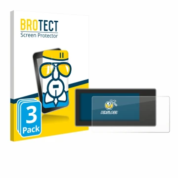 Parte frontale di una confezione del prodotto con il logo del marchio BROTECT. Accanto è raffigurato il dispositivo Acta Berg 