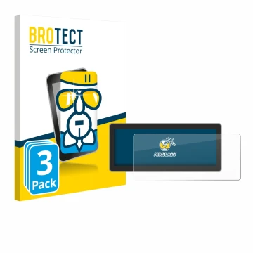 Parte frontale di una confezione del prodotto con il logo del marchio BROTECT. Accanto è raffigurato il dispositivo RSNAV Seri