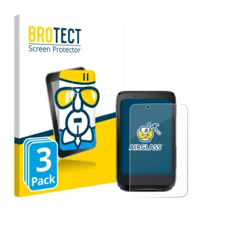 Parte frontale di una confezione del prodotto con il logo del marchio BROTECT. Accanto è raffigurato il dispositivo iGPSPORT B