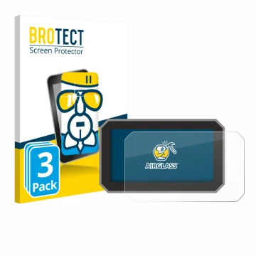 Parte frontale di una confezione del prodotto con il logo del marchio BROTECT. Accanto è raffigurato il dispositivo Honda Forz