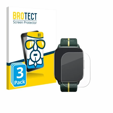 Parte frontale di una confezione del prodotto con il logo del marchio BROTECT. Accanto è raffigurato il dispositivo Motorola M
