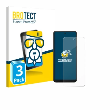 Parte frontale di una confezione del prodotto con il logo del marchio BROTECT. Accanto è raffigurato il dispositivo Xplora HMD