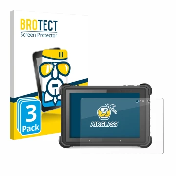 Parte frontale di una confezione del prodotto con il logo del marchio BROTECT. Accanto è raffigurato il dispositivo MSI ND52 c