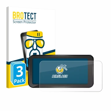 Parte frontale di una confezione del prodotto con il logo del marchio BROTECT. Accanto è raffigurato il dispositivo Aoocci C6 
