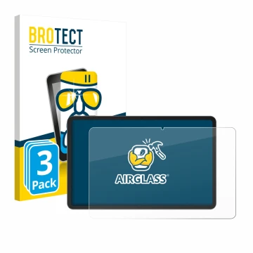 Parte frontale di una confezione del prodotto con il logo del marchio BROTECT. Accanto è raffigurato il dispositivo Doogee V P