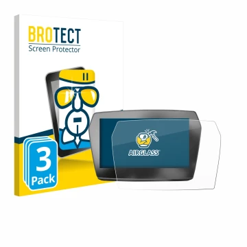 Parte frontale di una confezione del prodotto con il logo del marchio BROTECT. Accanto è raffigurato il dispositivo Voge 625 2