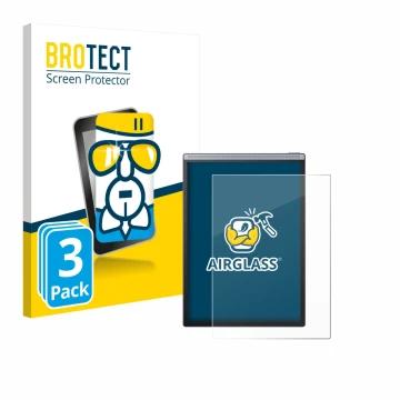 Parte frontale di una confezione del prodotto con il logo del marchio BROTECT. Accanto è raffigurato il dispositivo iflytek Ai