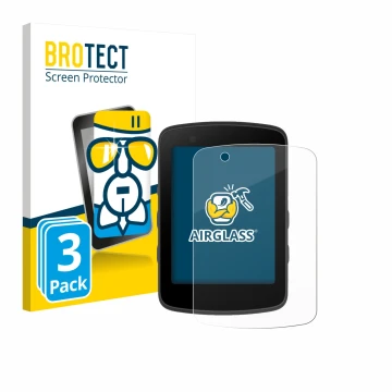 Parte frontale di una confezione del prodotto con il logo del marchio BROTECT. Accanto è raffigurato il dispositivo Bryton Rid