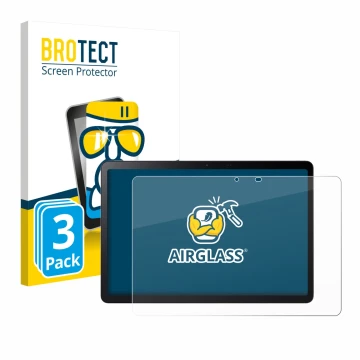 Parte frontale di una confezione del prodotto con il logo del marchio BROTECT. Accanto è raffigurato il dispositivo Acer Iconi