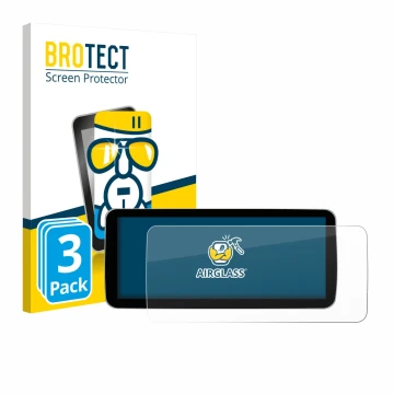 Parte frontale di una confezione del prodotto con il logo del marchio BROTECT. Accanto è raffigurato il dispositivo Ninetom Ca