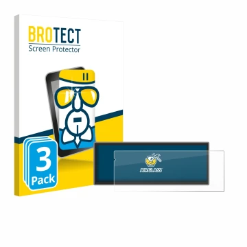 Parte frontale di una confezione del prodotto con il logo del marchio BROTECT. Accanto è raffigurato il dispositivo Carpuride 