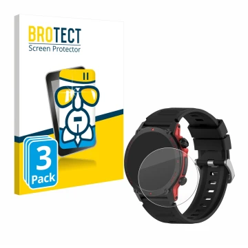 Parte frontale di una confezione del prodotto con il logo del marchio BROTECT. Accanto è raffigurato il dispositivo Popglory S