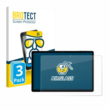 Parte frontale di una confezione del prodotto con il logo del marchio BROTECT. Accanto è raffigurato il dispositivo RUSHAR A14