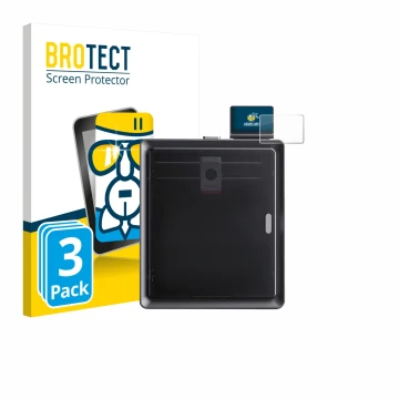 Parte frontale di una confezione del prodotto con il logo del marchio BROTECT. Accanto è raffigurato il dispositivo Anycubic K