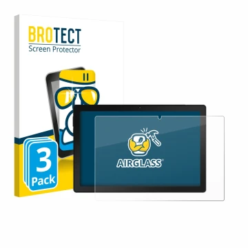 Parte frontale di una confezione del prodotto con il logo del marchio BROTECT. Accanto è raffigurato il dispositivo MUISOO A10