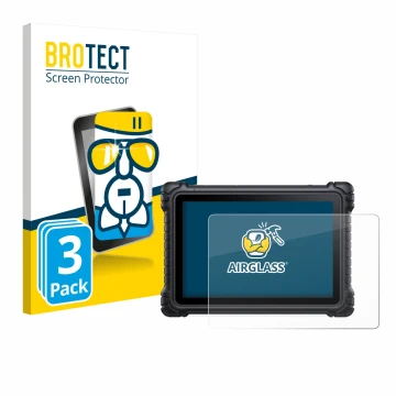 Parte frontale di una confezione del prodotto con il logo del marchio BROTECT. Accanto è raffigurato il dispositivo iCarsoft C