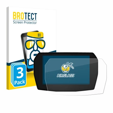 Parte frontale di una confezione del prodotto con il logo del marchio BROTECT. Accanto è raffigurato il dispositivo Ducati Pan