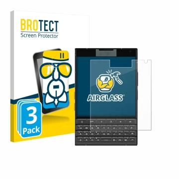 Parte frontale di una confezione del prodotto con il logo del marchio BROTECT. Accanto è raffigurato il dispositivo Unihertz T