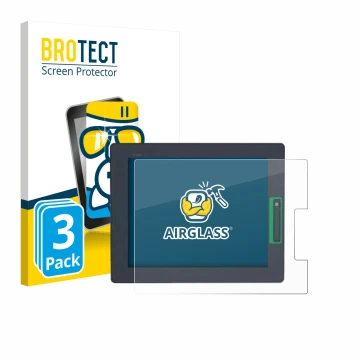 Parte frontale di una confezione del prodotto con il logo del marchio BROTECT. Accanto è raffigurato il dispositivo Schneider-