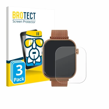 Parte frontale di una confezione del prodotto con il logo del marchio BROTECT. Accanto è raffigurato il dispositivo Techmade M