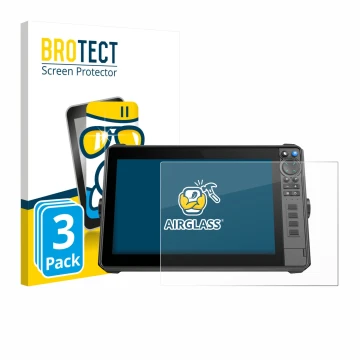 Parte frontale di una confezione del prodotto con il logo del marchio BROTECT. Accanto è raffigurato il dispositivo Lowrance H
