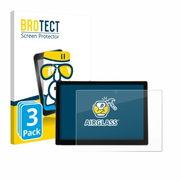 Parte frontale di una confezione del prodotto con il logo del marchio BROTECT. Accanto è raffigurato il dispositivo Wortmann T