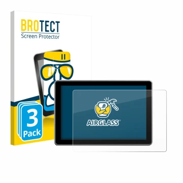 Parte frontale di una confezione del prodotto con il logo del marchio BROTECT. Accanto è raffigurato il dispositivo Rollei Vil