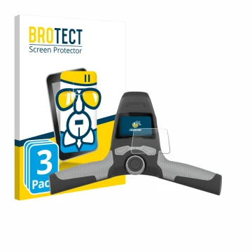 Parte frontale di una confezione del prodotto con il logo del marchio BROTECT. Accanto è raffigurato il dispositivo PowaKaddy 
