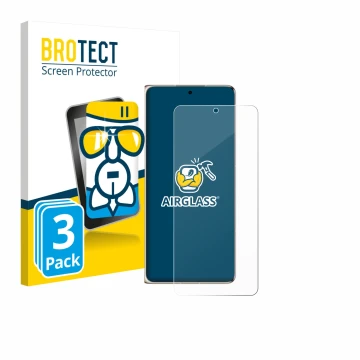 Parte frontale di una confezione del prodotto con il logo del marchio BROTECT. Accanto è raffigurato il dispositivo Huawei Mat