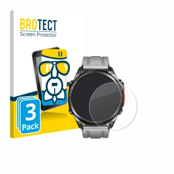 Parte frontale di una confezione del prodotto con il logo del marchio BROTECT. Accanto è raffigurato il dispositivo Doogee Any