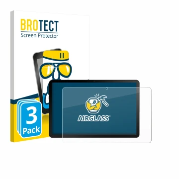 Parte frontale di una confezione del prodotto con il logo del marchio BROTECT. Accanto è raffigurato il dispositivo Ainmel G9 