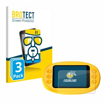 Parte frontale di una confezione del prodotto con il logo del marchio BROTECT. Accanto è raffigurato il dispositivo Ashfly ins