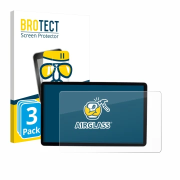 Parte frontale di una confezione del prodotto con il logo del marchio BROTECT. Accanto è raffigurato il dispositivo MG S5 EV 1