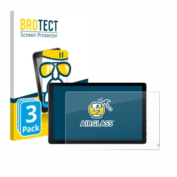 Parte frontale di una confezione del prodotto con il logo del marchio BROTECT. Accanto è raffigurato il dispositivo Laptok KB1