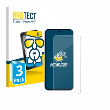 Parte frontale di una confezione del prodotto con il logo del marchio BROTECT. Accanto è raffigurato il dispositivo Oppo Reno 