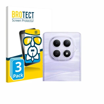 Parte frontale di una confezione del prodotto con il logo del marchio BROTECT. Accanto è raffigurato il dispositivo Xiaomi Red