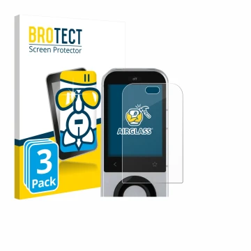 Parte frontale di una confezione del prodotto con il logo del marchio BROTECT. Accanto è raffigurato il dispositivo Sofabaton 