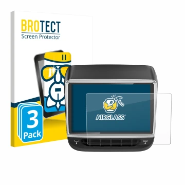 Parte frontale di una confezione del prodotto con il logo del marchio BROTECT. Accanto è raffigurato il dispositivo Tlyard T10