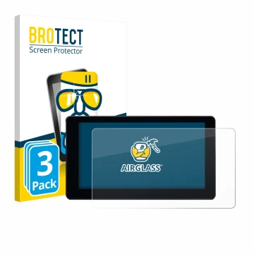 Parte frontale di una confezione del prodotto con il logo del marchio BROTECT. Accanto è raffigurato il dispositivo Zontes 368
