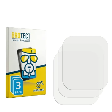 Parte frontale di una confezione del prodotto con il logo del marchio BROTECT. Accanto si trova la protezione per lo schermo c